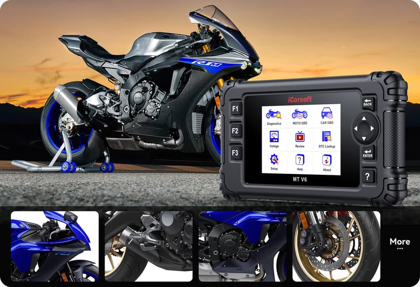 iCarsoft Professional Multi-Systems Motorcycle Diagnostic tool