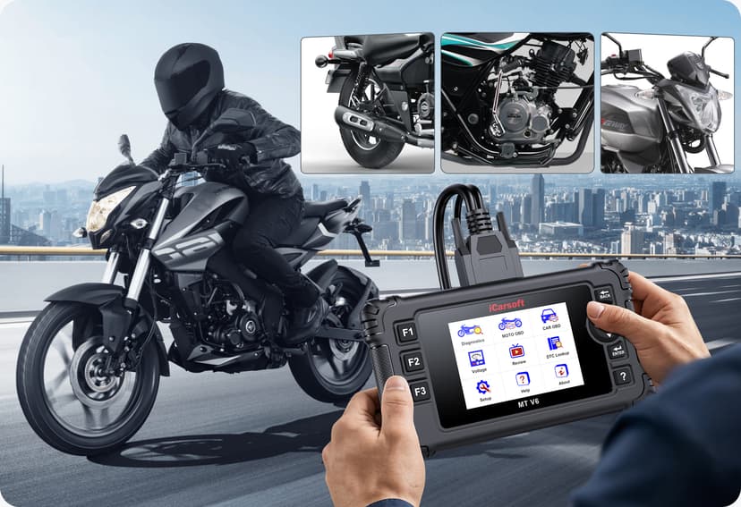 iCarsoft Professional Multi-Systems Motorcycle Diagnostic tool