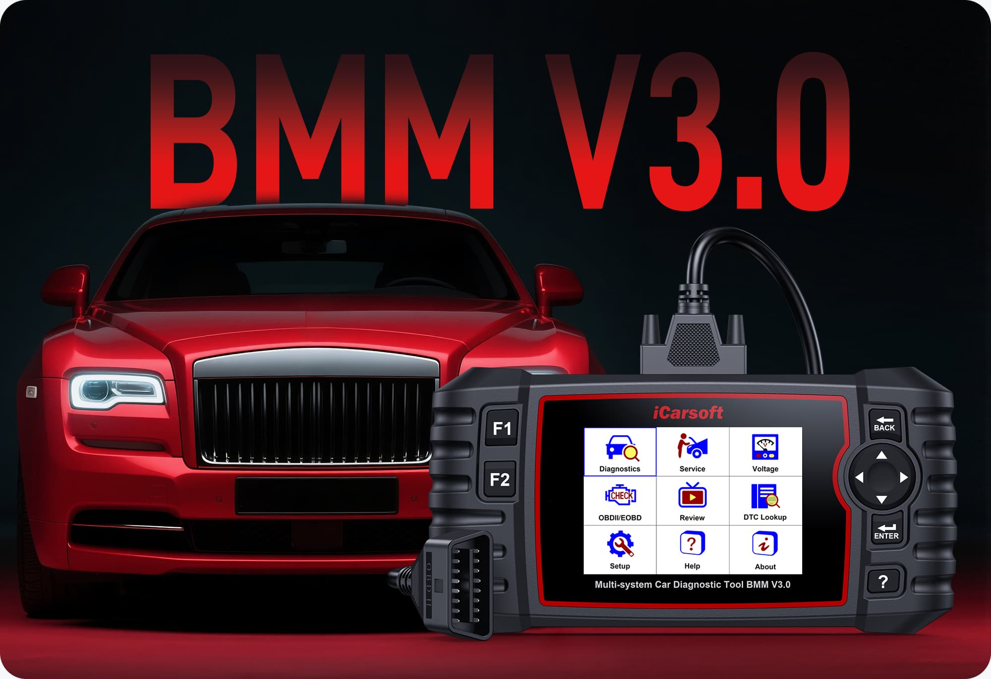 Introducing iCarsoft BMM V3.0: The Ultimate Diagnostic Tool for BMW, MINI, and Rolls-Royce