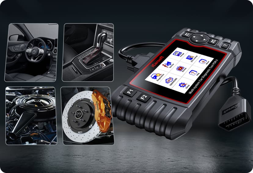 Support most common used 4 systems diagnose and more in-depth functionality