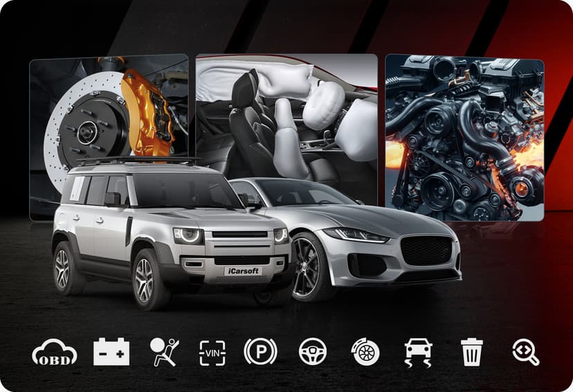 iCarsoft Professional Multi-Systems Car Diagnostic tool