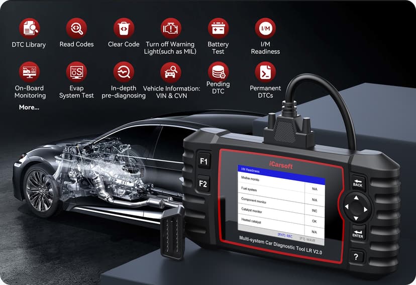 Full OBD2 test modes to fix most of emission issues