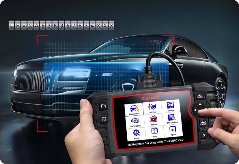iCarsoft Professional Multi-Systems Car Diagnostic tool