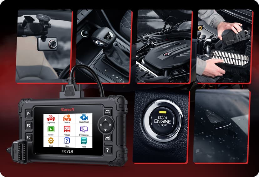 30+ High level service functions for professional technicians