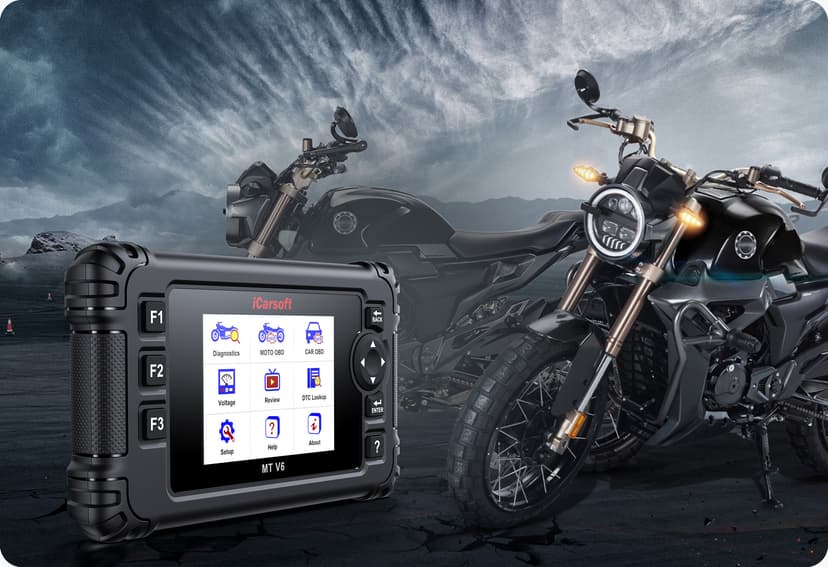 iCarsoft Professional Multi-Systems Motorcycle Diagnostic tool