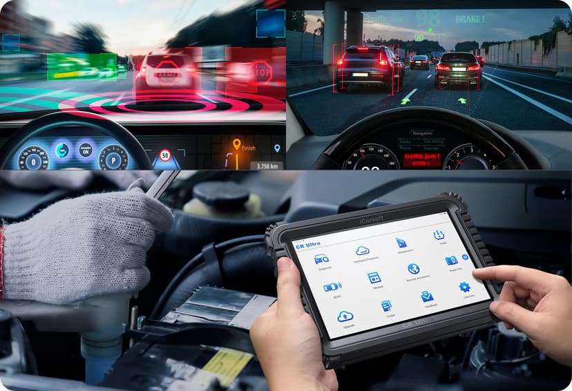 iCarsoft CR Ultra supports powerful Bi-directional control/Active Tests