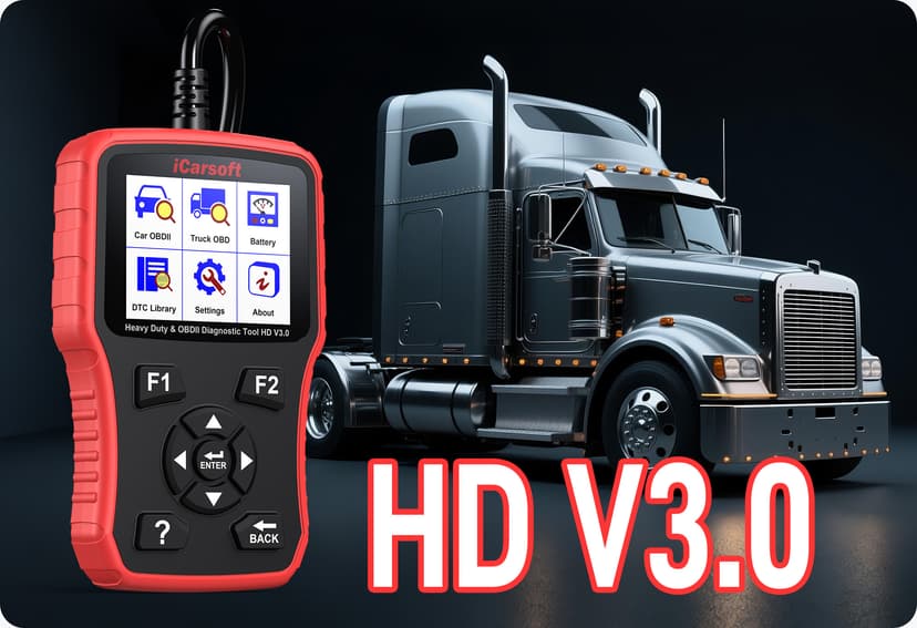 iCarsoft Professional Multi-Systems Heavy Duty Truck Diagnostic tool