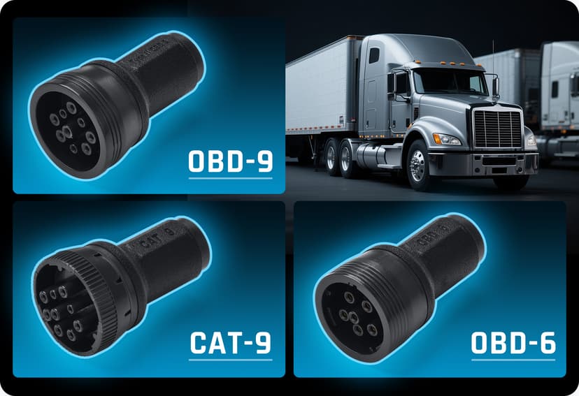 Supplied with 3 OBDI adaptors