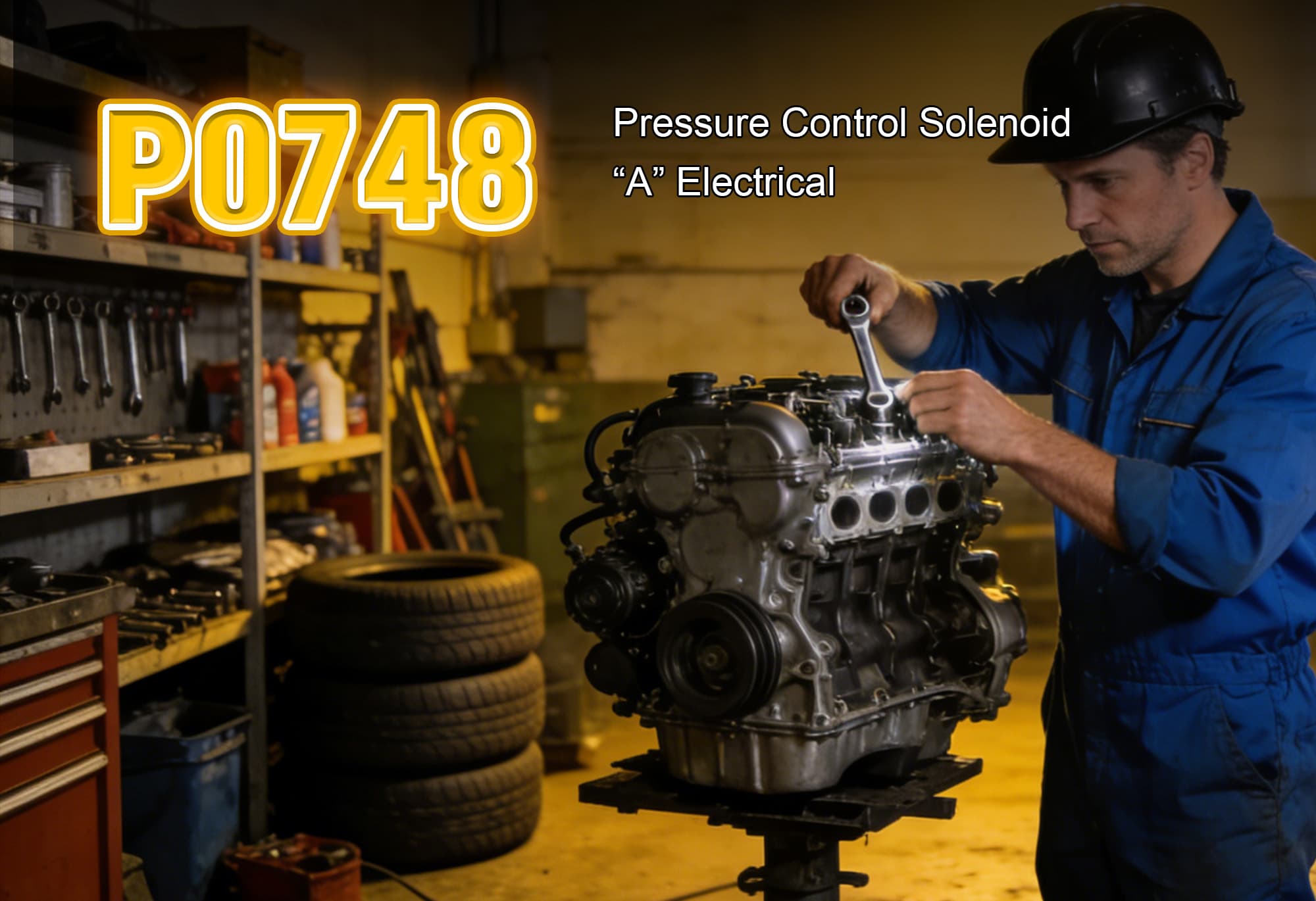 What is P0748 code?