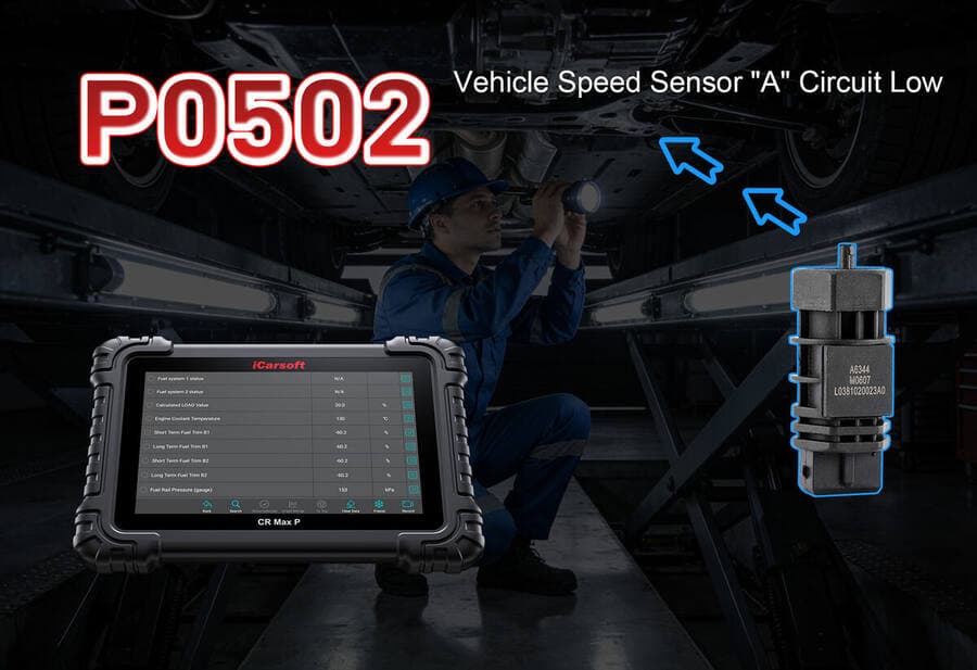 P0502 Code: Vehicle Speed Sensor A Circuit Low Input Fix Guide